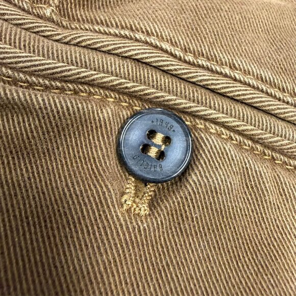 Briglia Easy Fit Corduroy Pants Brown Stretch Cotton Trousers Italy 30x33 - Picture 11 of 11